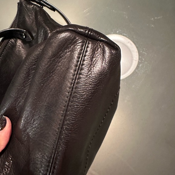 Sale 🔥Like NEW!! BOTKIER Bucket Leather Hobo Bag - Picture 12 of 15